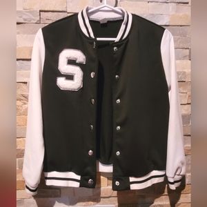 11-12Y Light black and white Jacket